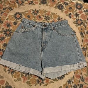 Orange Tag Vintage Levi Denim Shorts - 37954